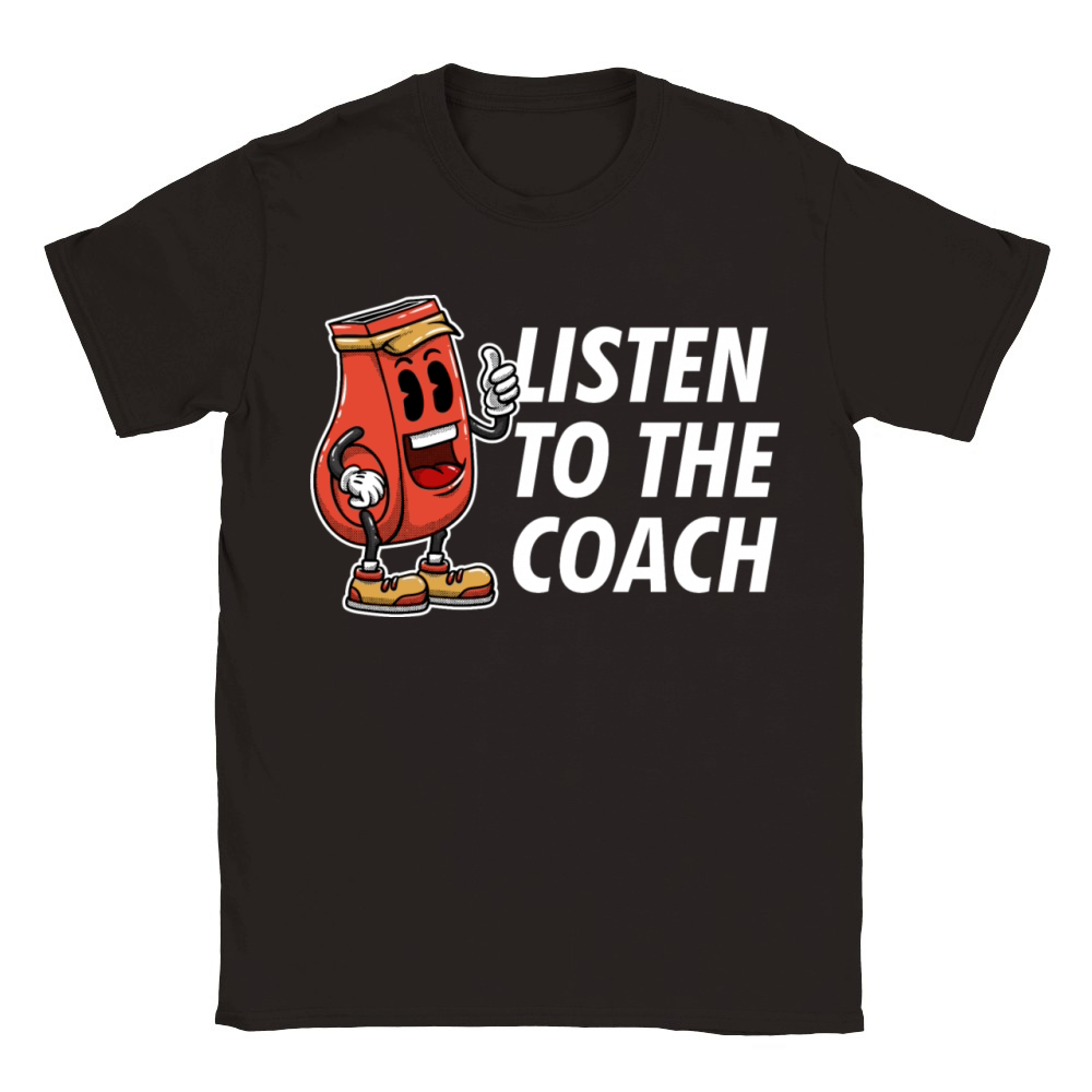 Listen to Coach Sayings Coaching Quotes Mentor Classic Kids Crewneck T-shirt