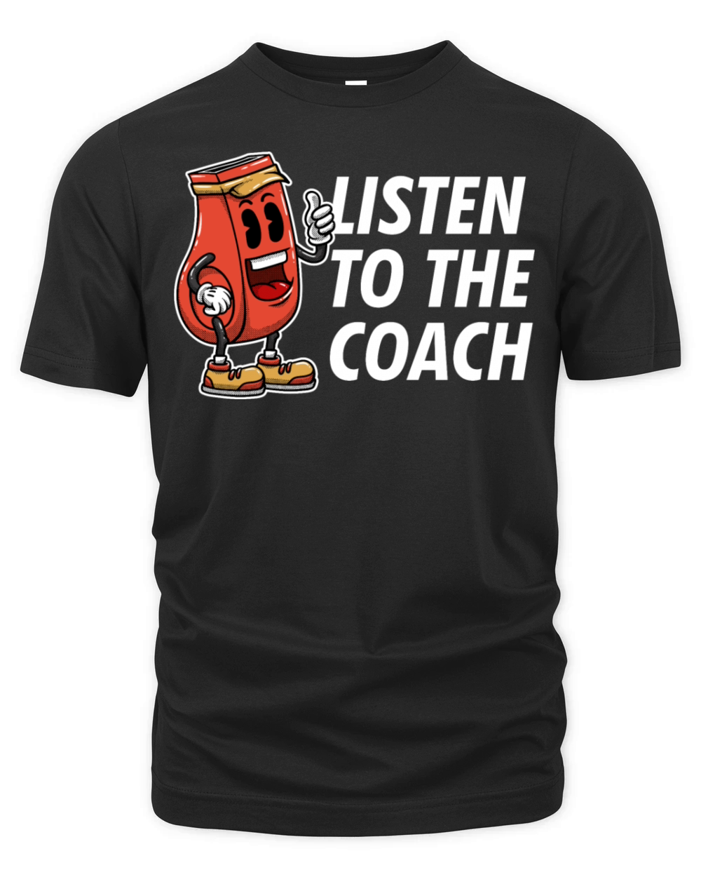 Listen to Coach Sayings Coaching Quotes Mentor Organic Unisex T-shirt
