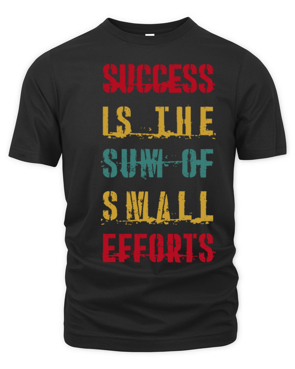 Success is the sum of small efforts QUOTES Organic Unisex T-shirt