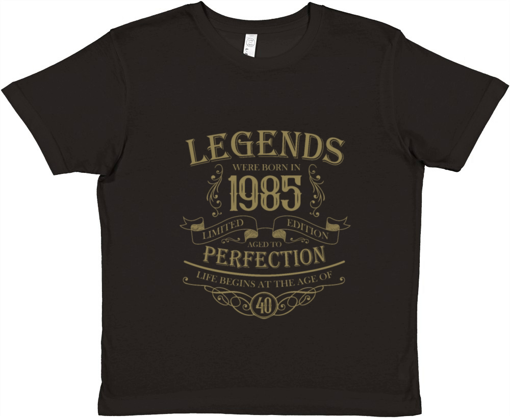 Born 1985 Aged to Perfection Vintage Premium Kids Crewneck T-shirt