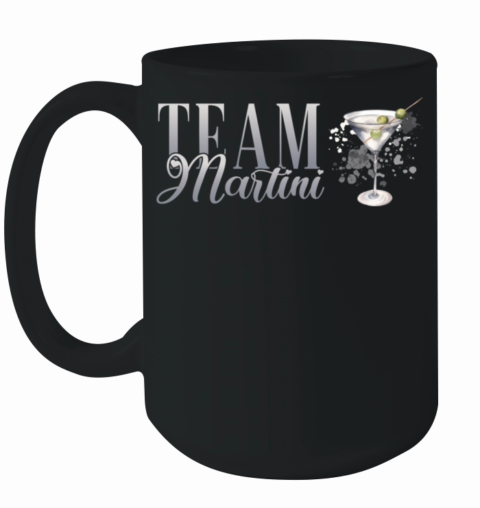Team Martini Cocktail Bartender Ceramic Mug