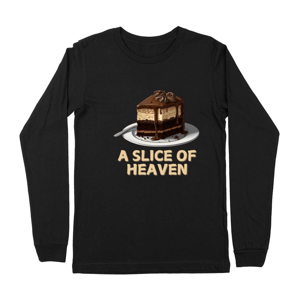 A Slice Of Heaven Cake Birthday Premium Long Sleeve