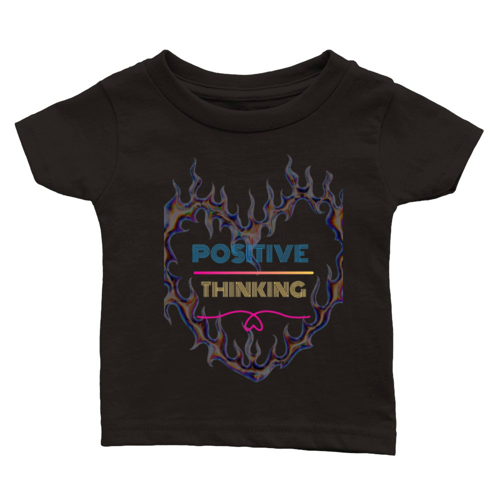 Positivethinking Classic Baby Crewneck T-shirt