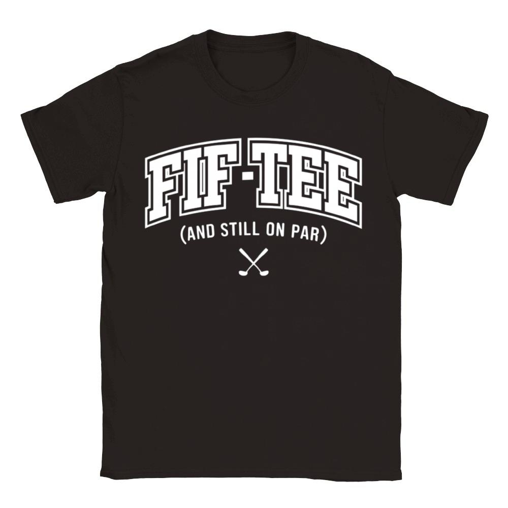 Funny Fif-Tee Golf Birthday Classic Kids Crewneck T-shirt
