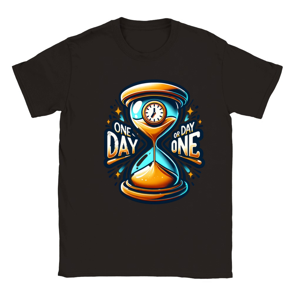 one day or day one Classic Kids Crewneck T-shirt