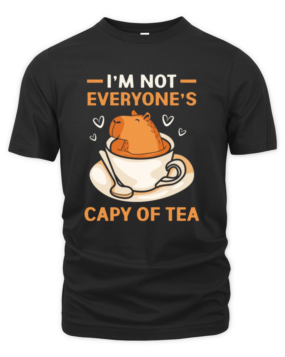 Im Not Everyones Capy Of Tea Funny Capybara Organic Unisex T-shirt