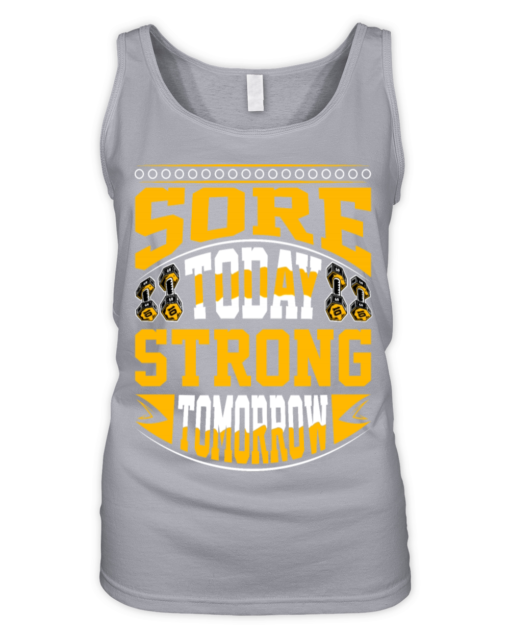 Sore Today Strong Tomorrow - Gym Motivation Organic Women's Tank Top