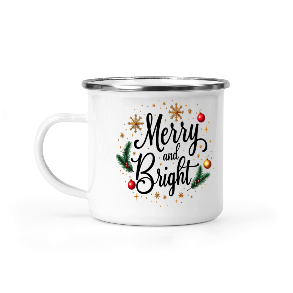 Holiday Cheer and Bright Camping Mug
