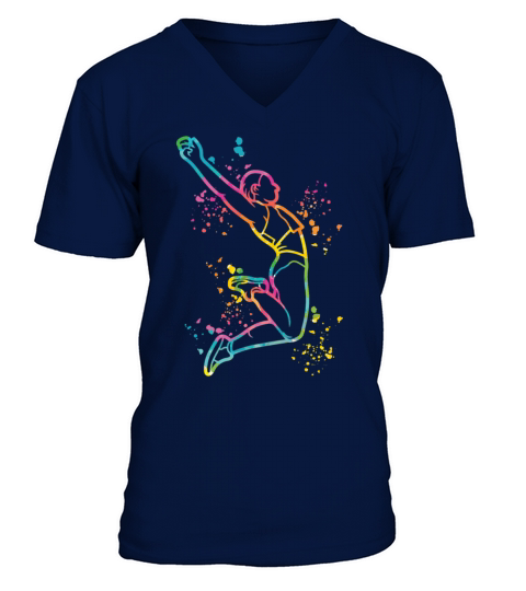 Long Jumper Long Jumping Kids Long Jump V-Neck T-shirt