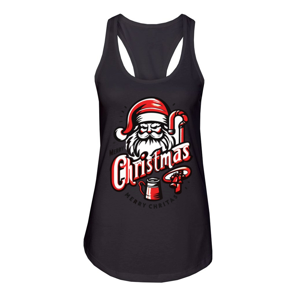 Tidings of Comfort and Joy Women's Racerback Tank