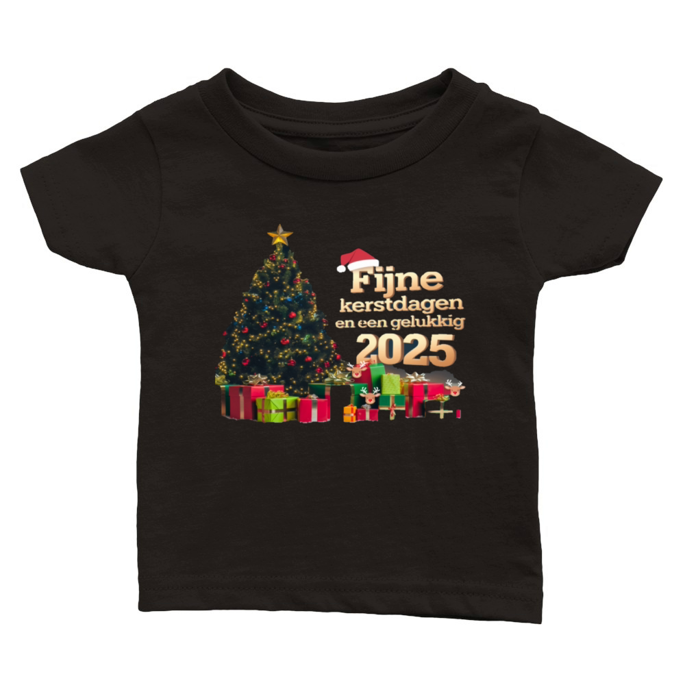 Family Christmas Outfits 2025 Classic Baby Crewneck T-shirt