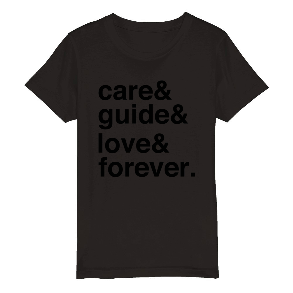 Mentor Support with Lasting Impact Organic Kids Crewneck T-shirt