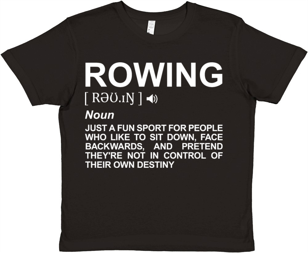 Rowing Dictionary Premium Kids Crewneck T-shirt