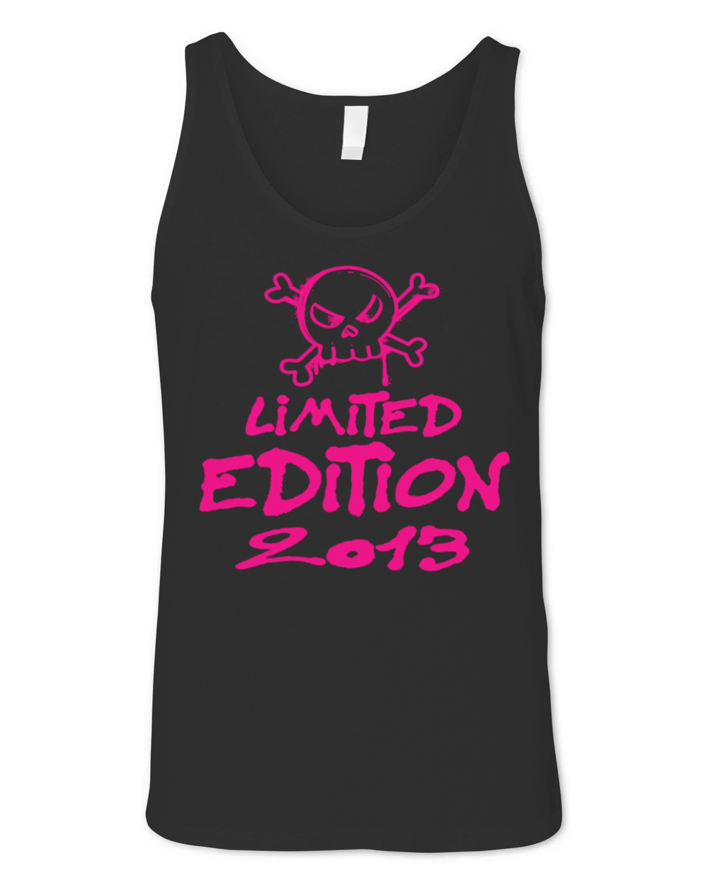 Limited Edition 2013 Birthday 2013 Born Unisex Jersey Tank