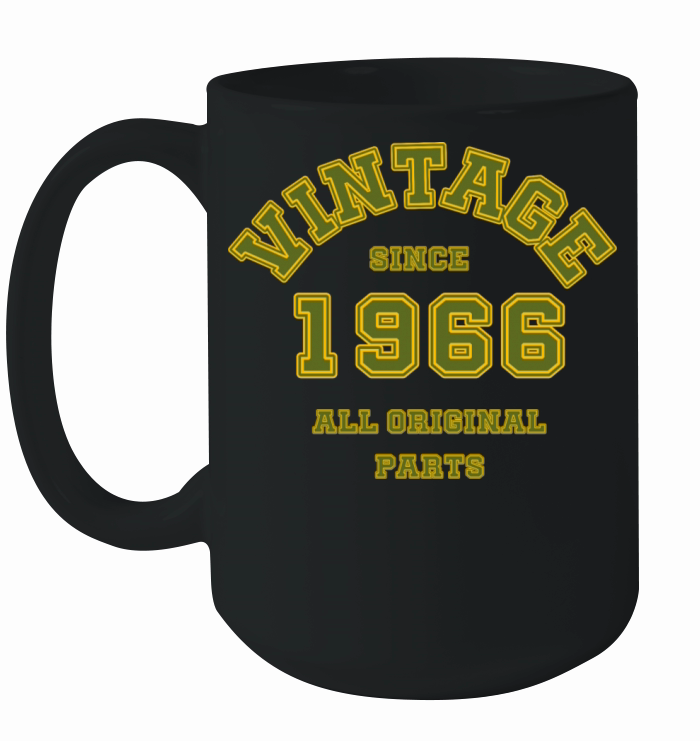 Vintage 1966 - All Original Parts Ceramic Mug