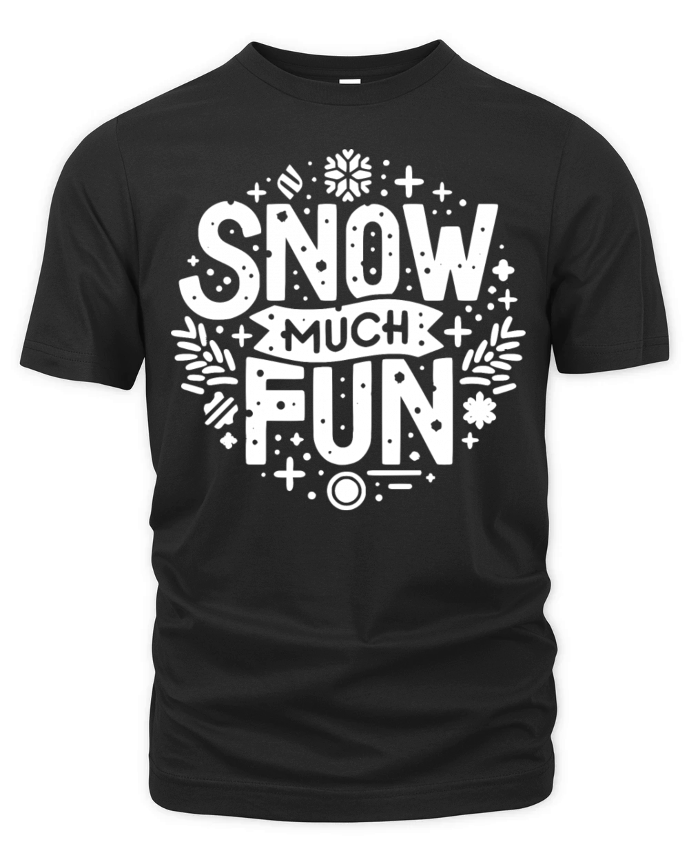 Snow Much Fun Organic Unisex T-shirt