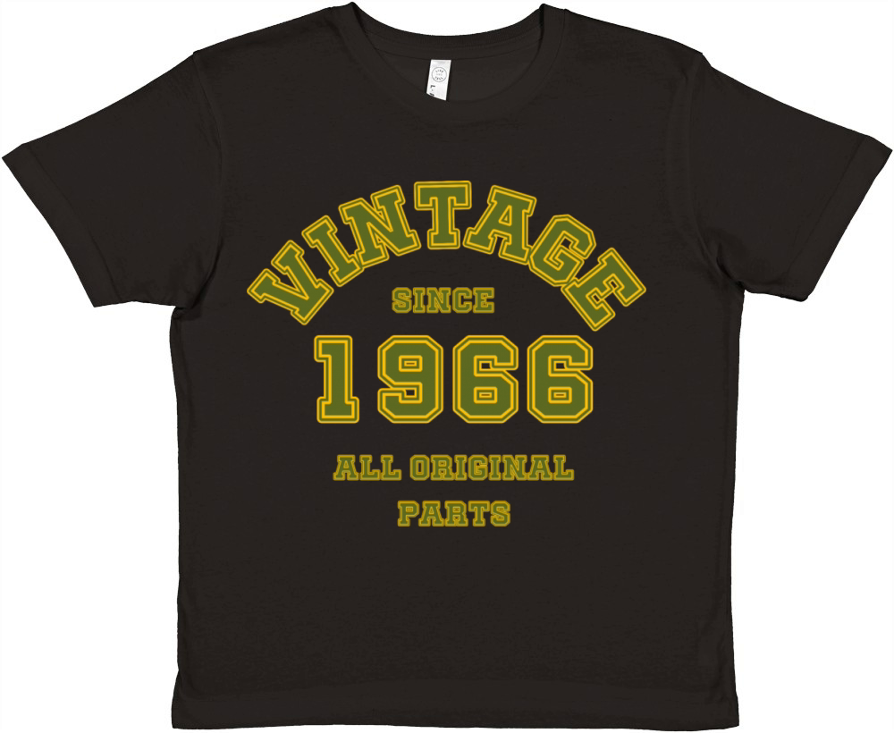 Vintage 1966 - All Original Parts Premium Kids Crewneck T-shirt