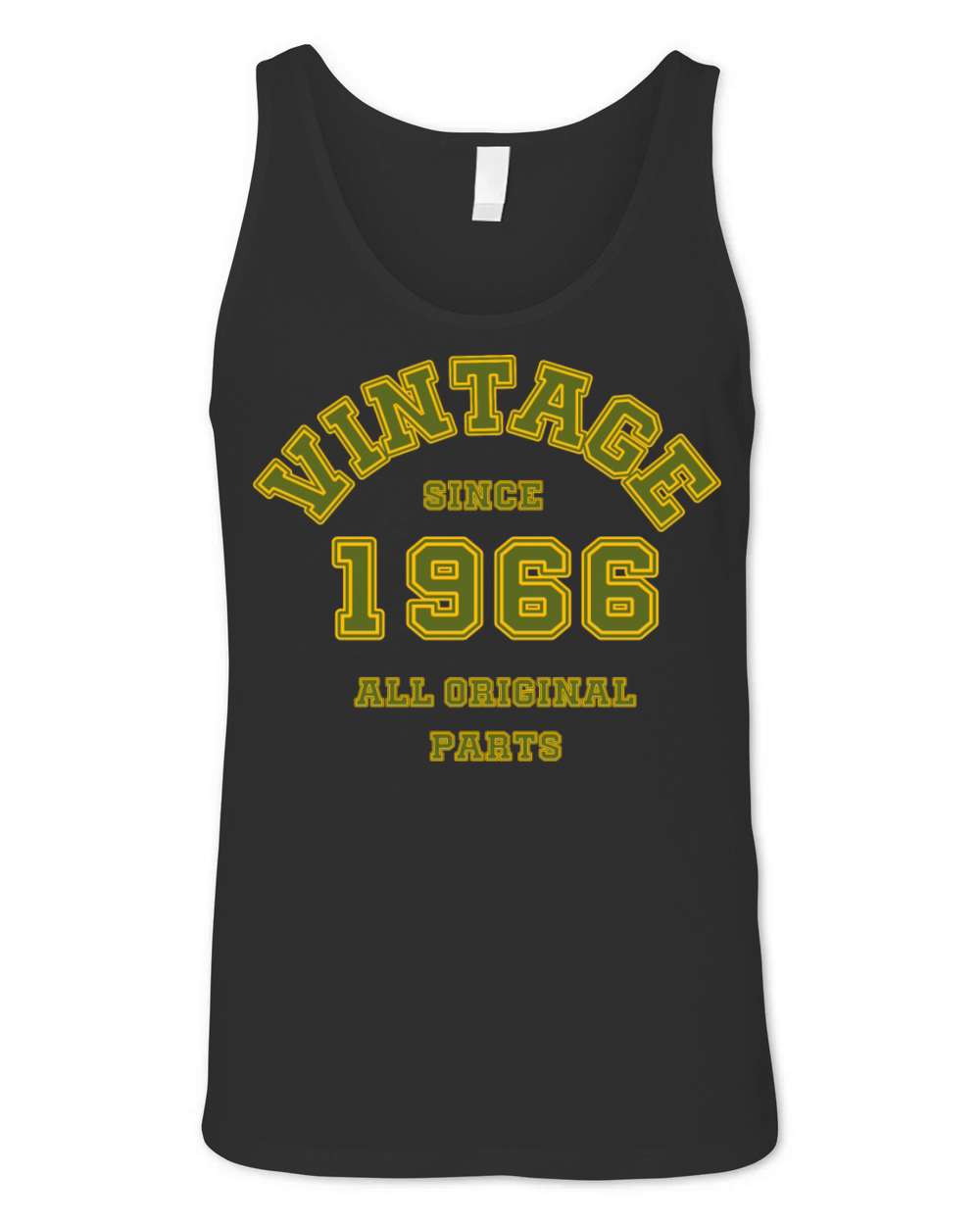 Vintage 1966 - All Original Parts Unisex Jersey Tank