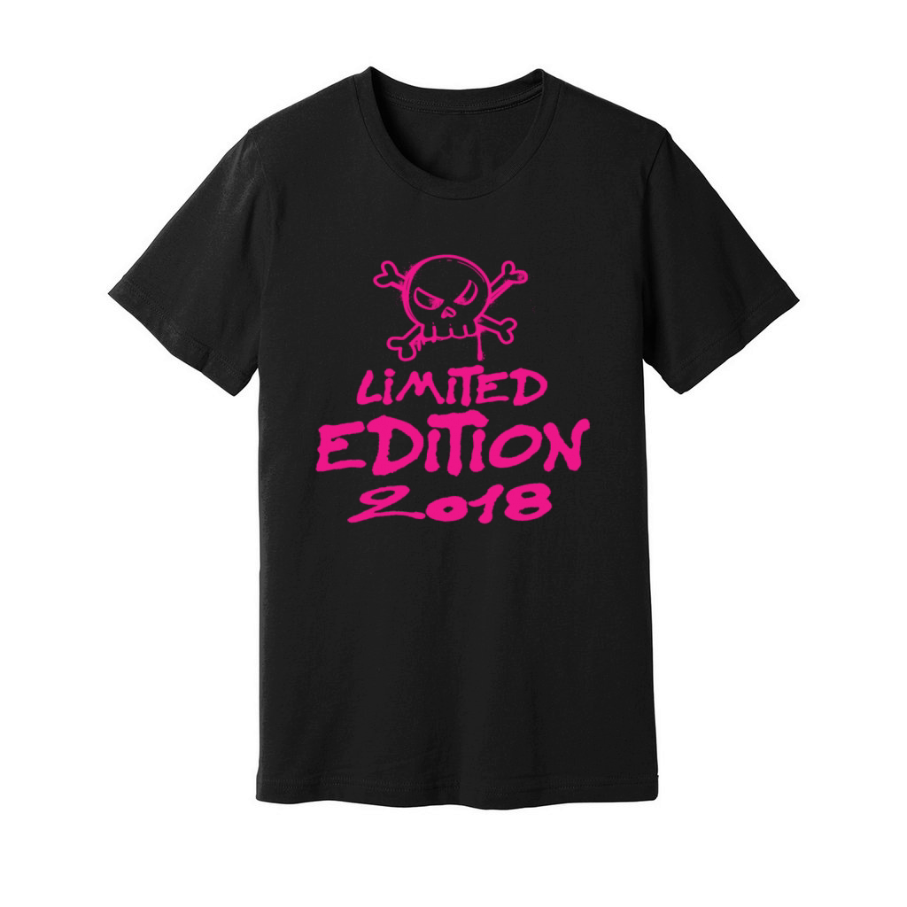 Limited Edition 2018 Birthday 2018 Born Unisex Jersey Tee