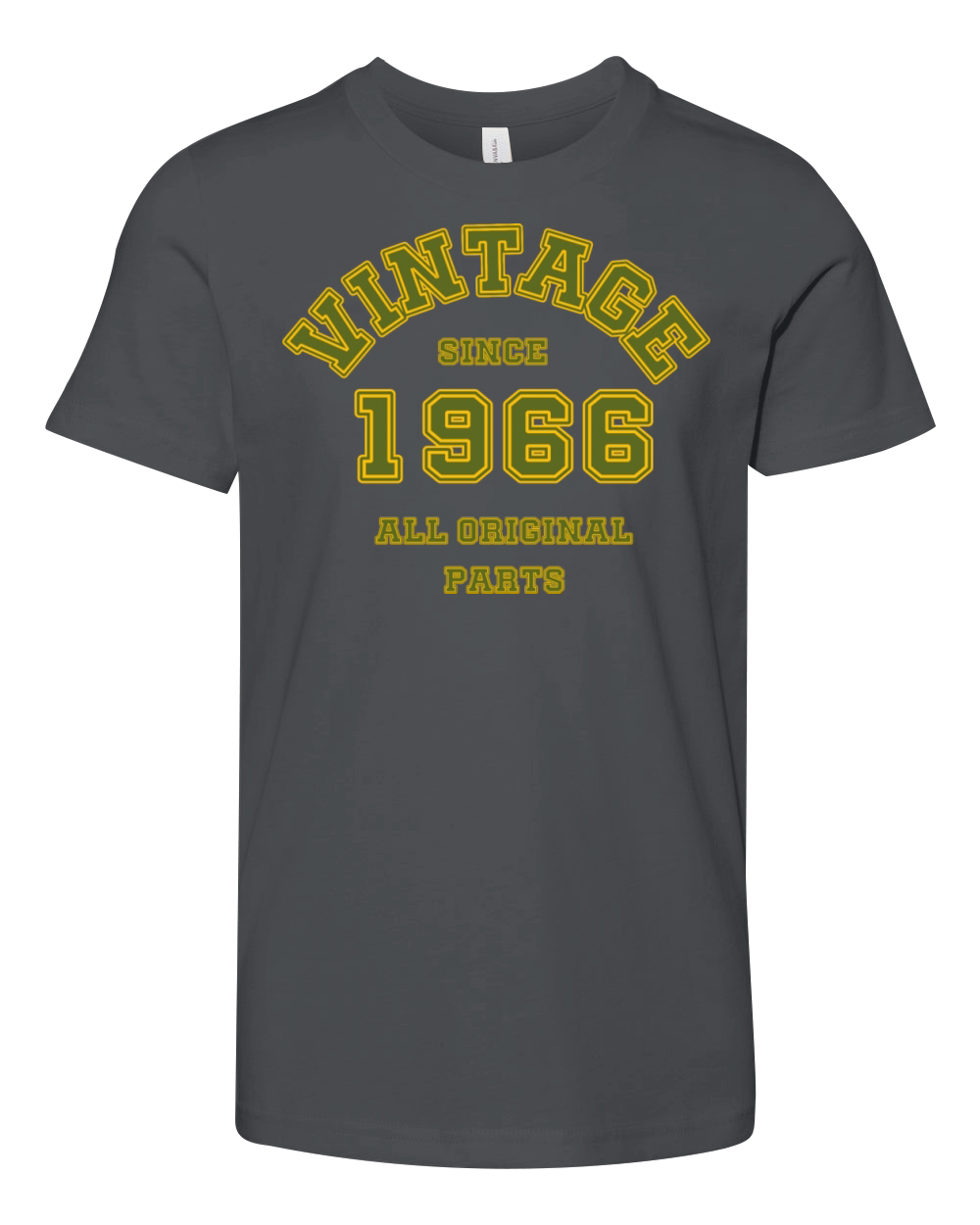 Vintage 1966 - All Original Parts Youth Unisex Jersey Tee