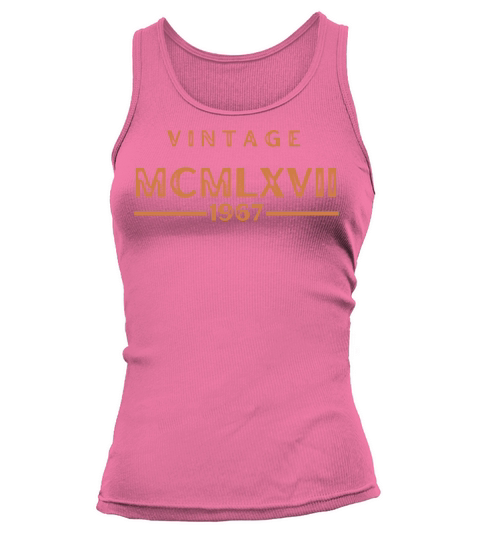 Vintage MCMLXVII 1967 Tank top Woman