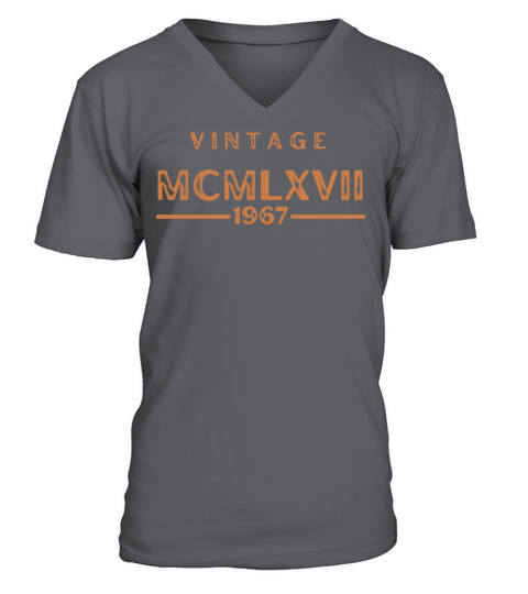 Vintage MCMLXVII 1967 V-Neck T-shirt