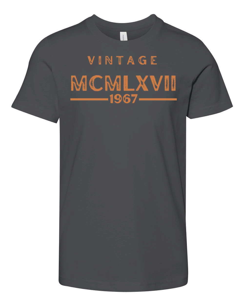 Vintage MCMLXVII 1967 Youth Unisex Jersey Tee