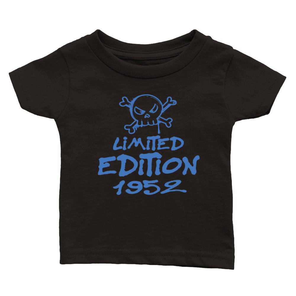 Limited Edition 1952 Birthday 1952 Born Classic Baby Crewneck T-shirt
