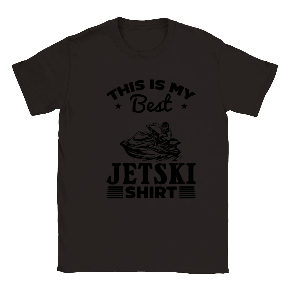 This is my best Jetski shirt Jetski Rider Jetski D Classic Kids Crewneck T-shirt