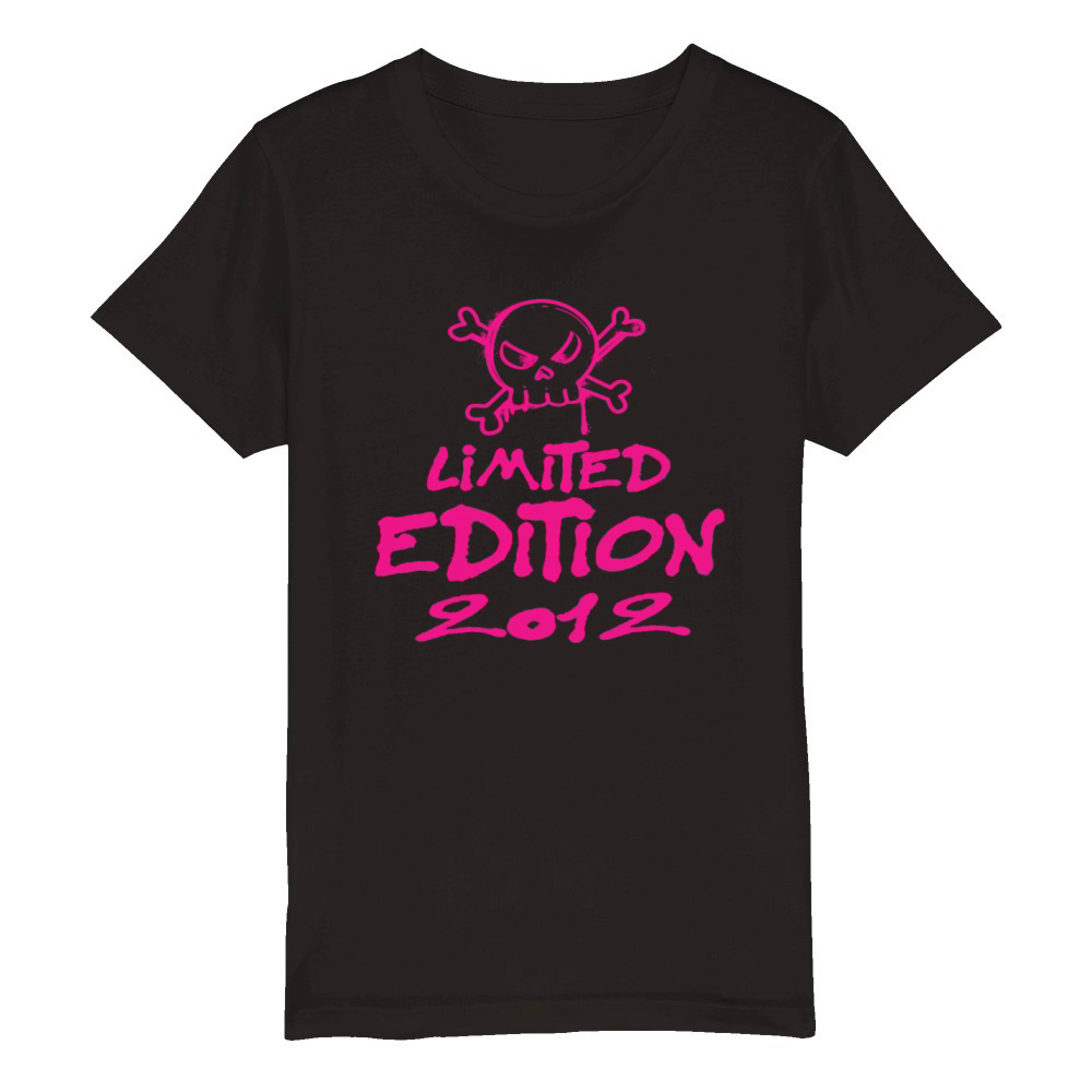 Limited Edition 2012 Birthday 2012 Born Organic Kids Crewneck T-shirt