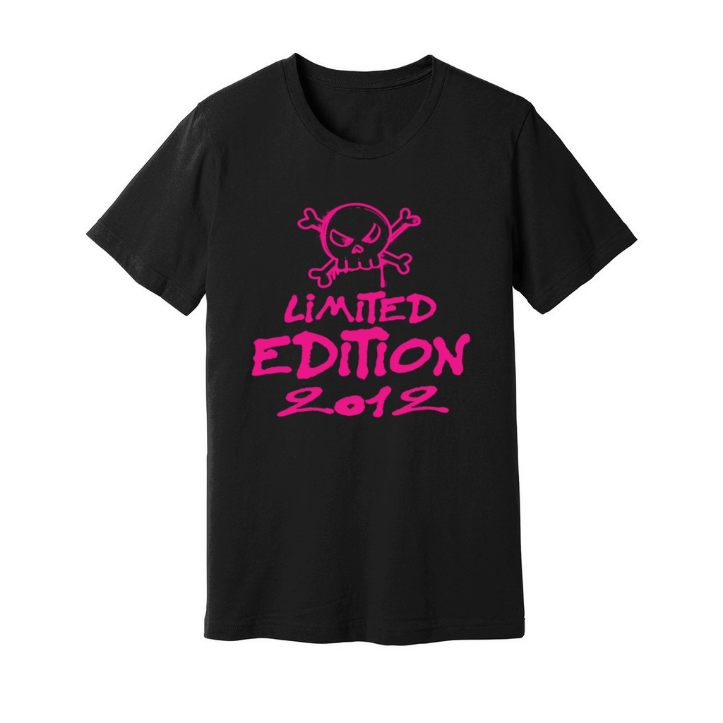 Limited Edition 2012 Birthday 2012 Born Unisex Jersey Tee