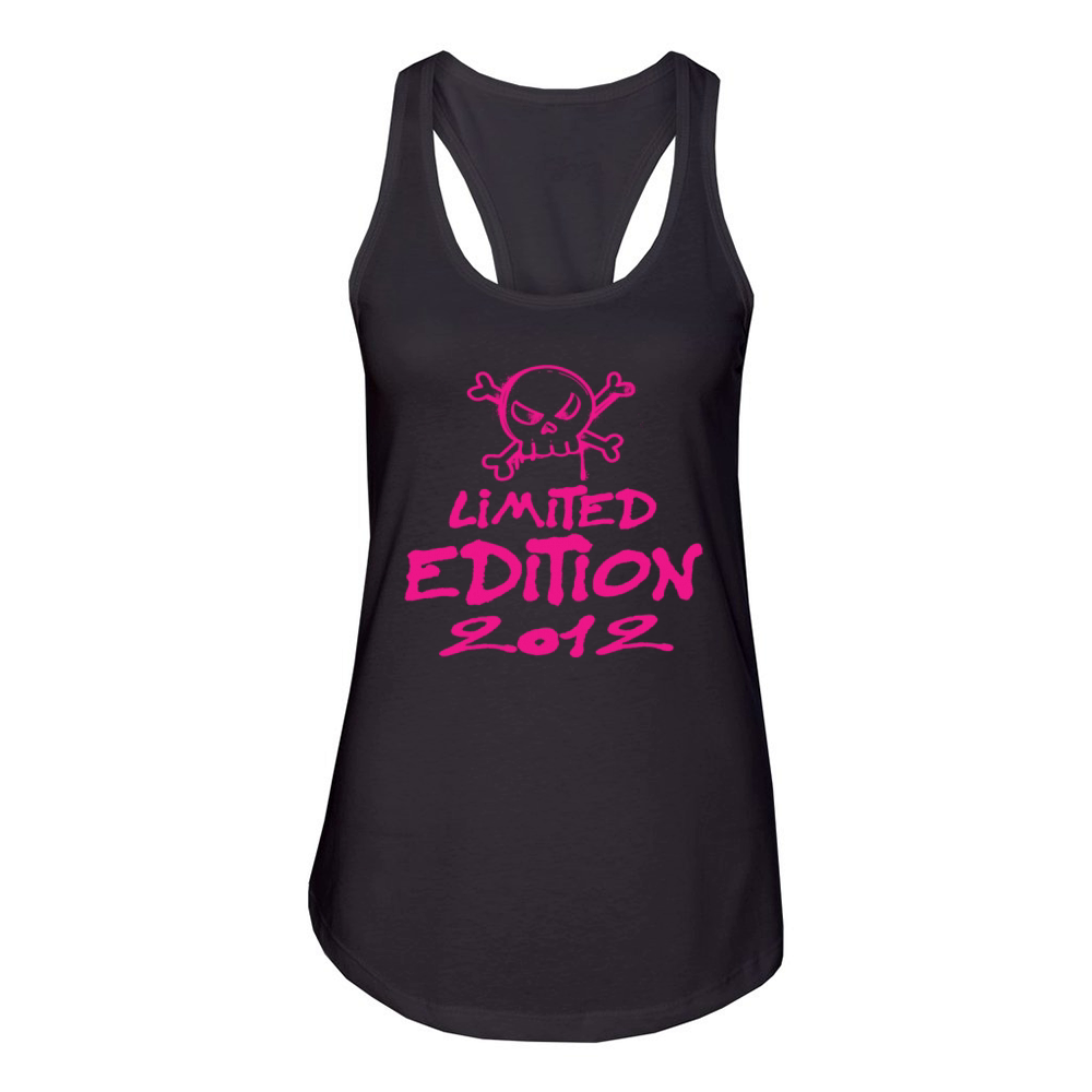 Limited Edition 2012 Birthday 2012 Born Women's Racerback Tank