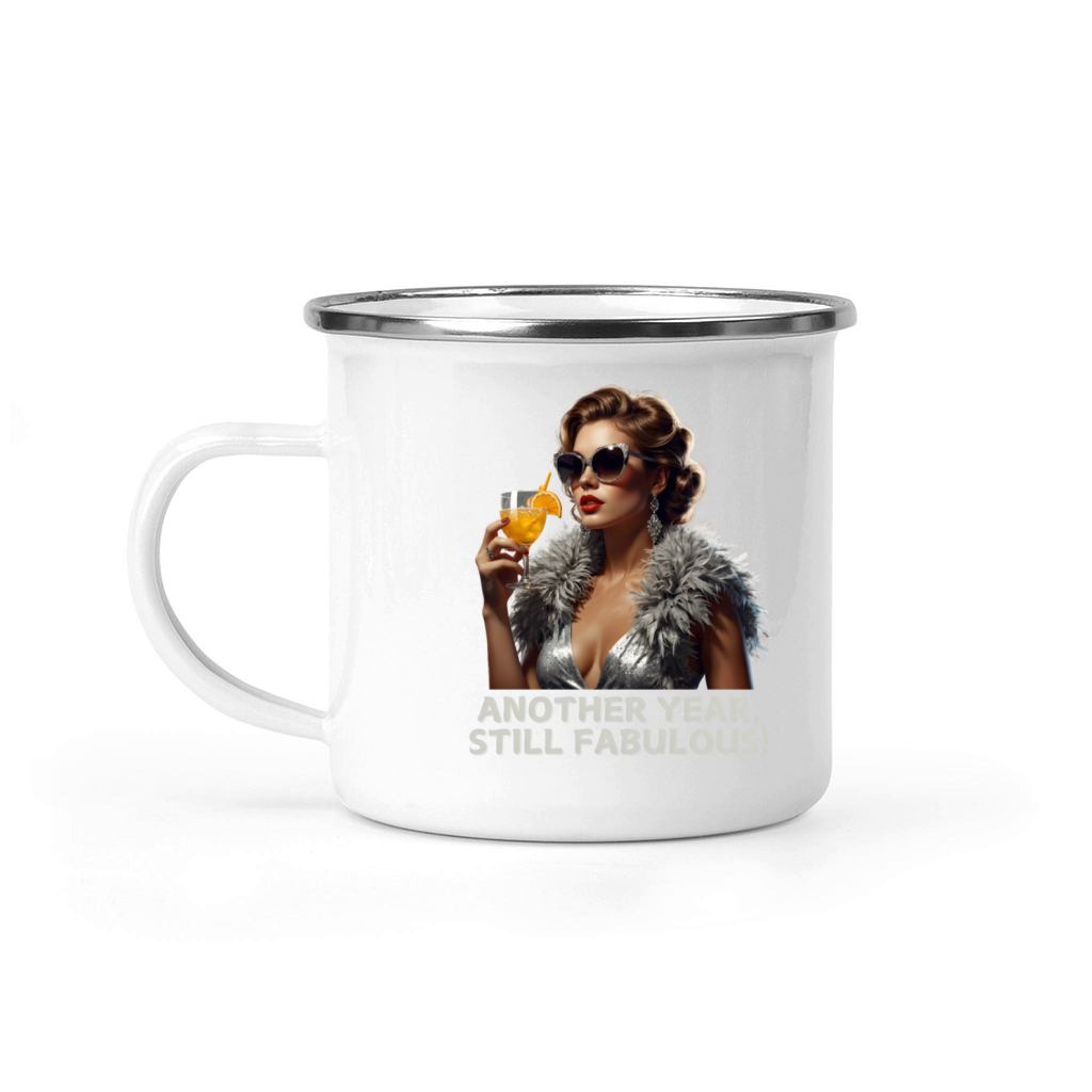 Another Year Still Fabulous Birthday Camping Mug