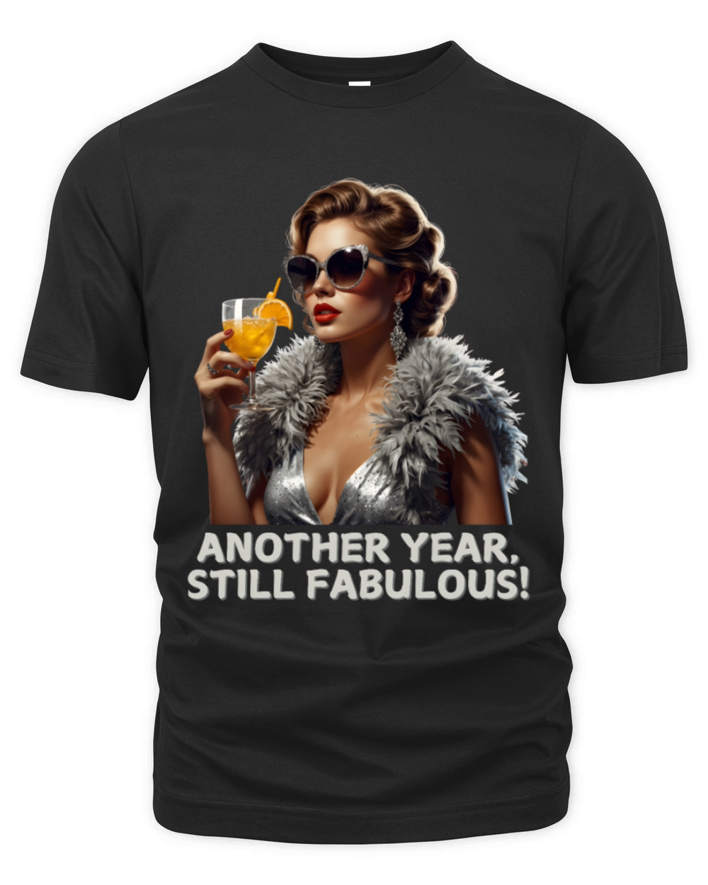 Another Year Still Fabulous Birthday Organic Unisex T-shirt