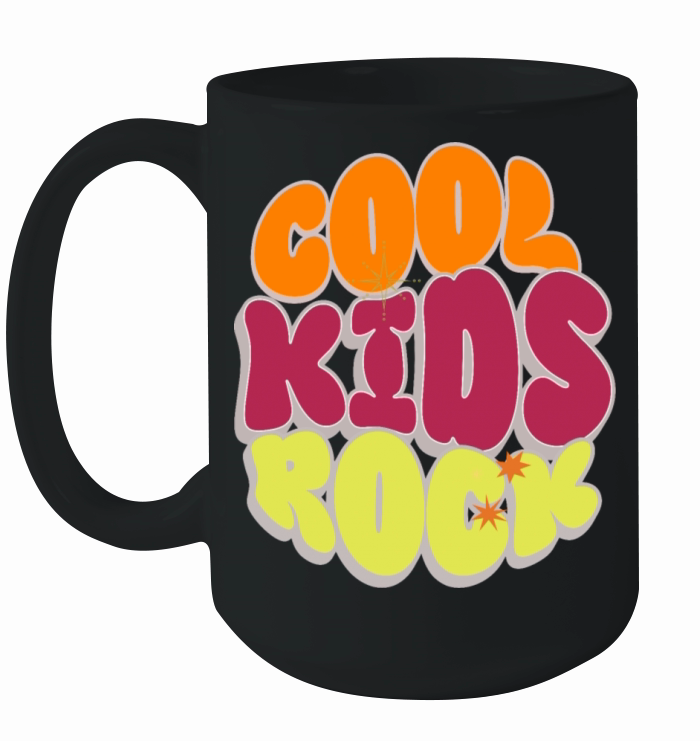 COOL KIDS ROCK Ceramic Mug
