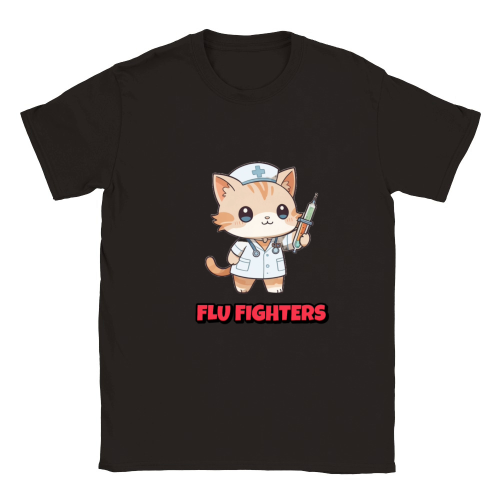 Flu Fighters Classic Kids Crewneck T-shirt