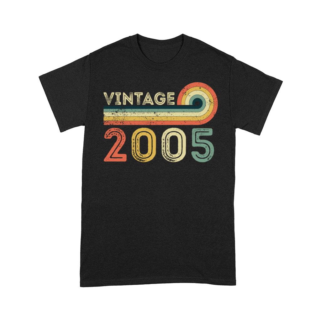 Vintage 2005 Born in 2005 Birthday Bday Gift Comfort T-shirt