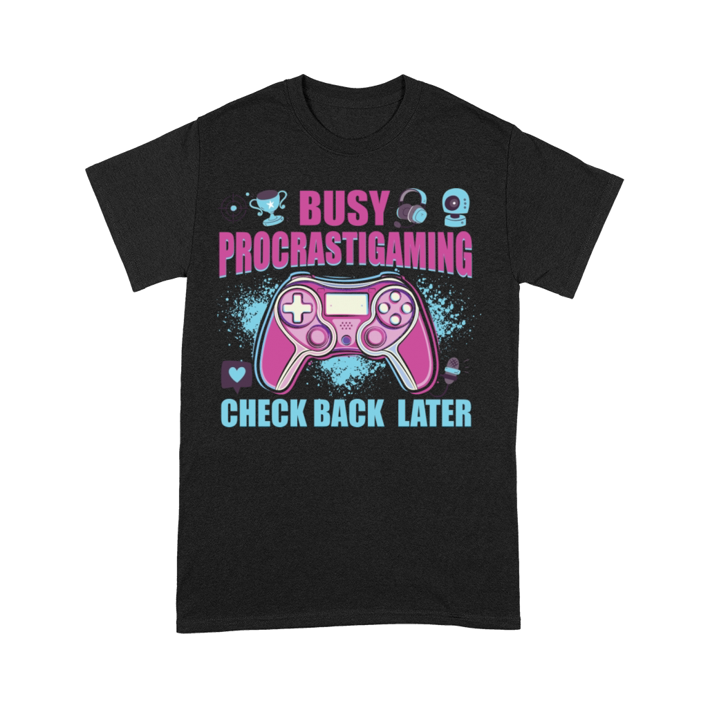 Gamer Busy Procrastigaming Gaming Premium T-shirt