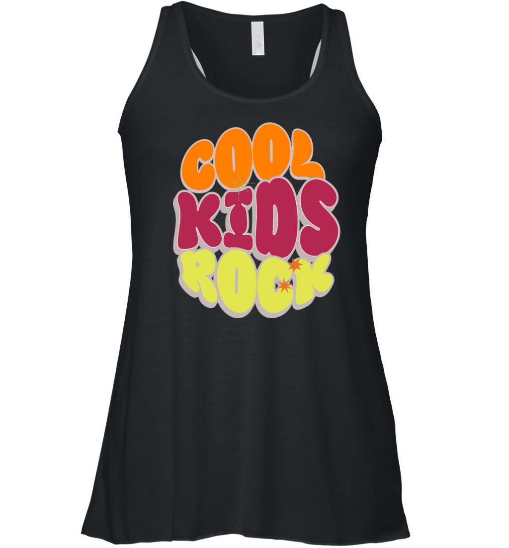 COOL KIDS ROCK Women's Flowy Tank Top