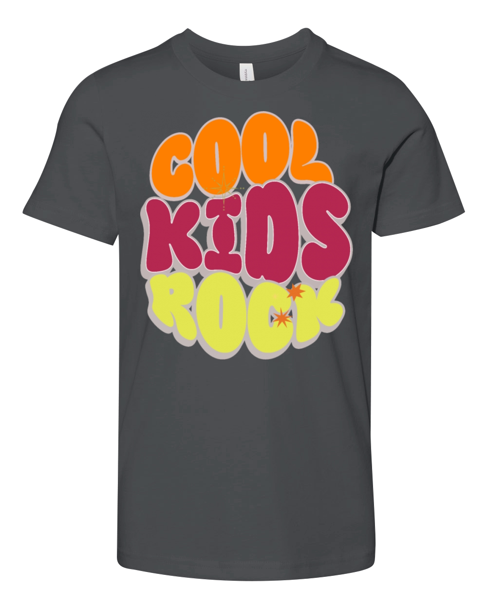 COOL KIDS ROCK Youth Unisex Jersey Tee