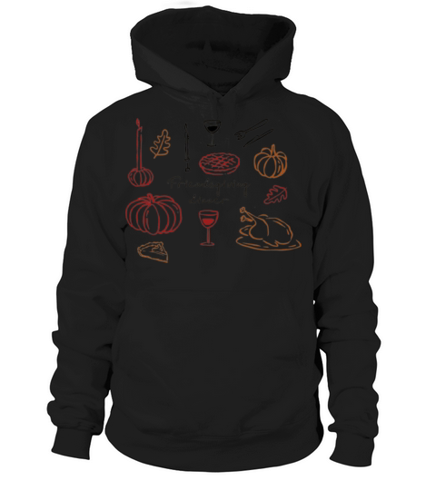 Thanksgiving Day Minimalist Hoodie Unisex