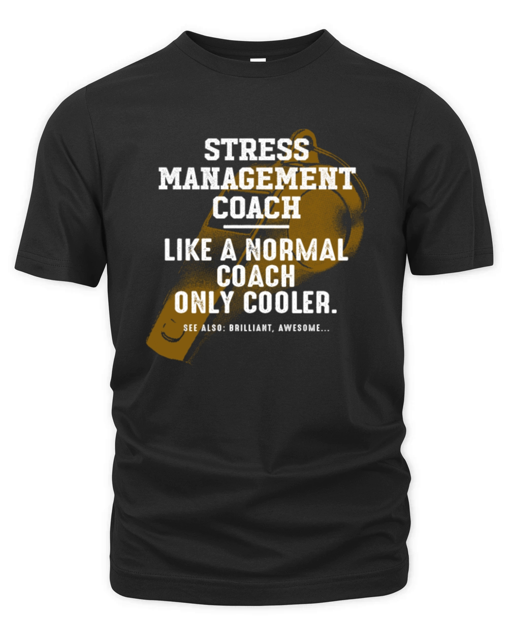 Stress Management Coach Like a Normal Coach Motiva Organic Unisex T-shirt