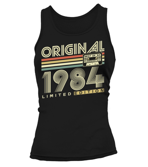 Original 1984 Vintage Retro 40th Birthday Tank top Woman
