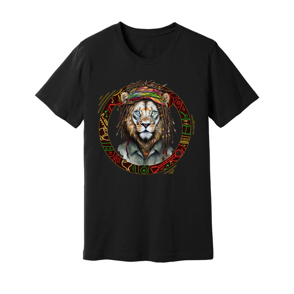 Rasta Lion Unisex Jersey Tee