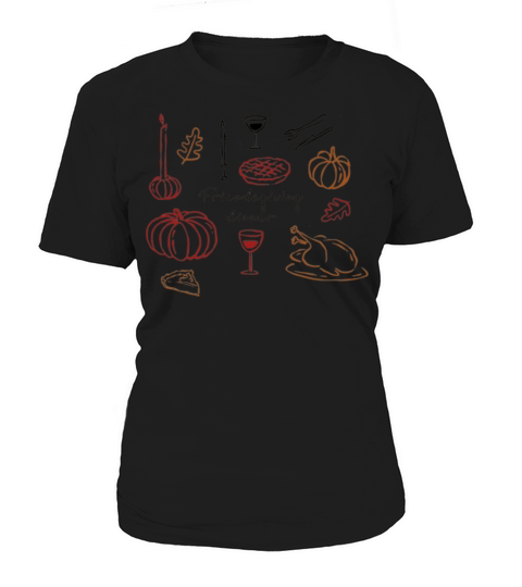 Thanksgiving Day Minimalist Women's T-Shirt