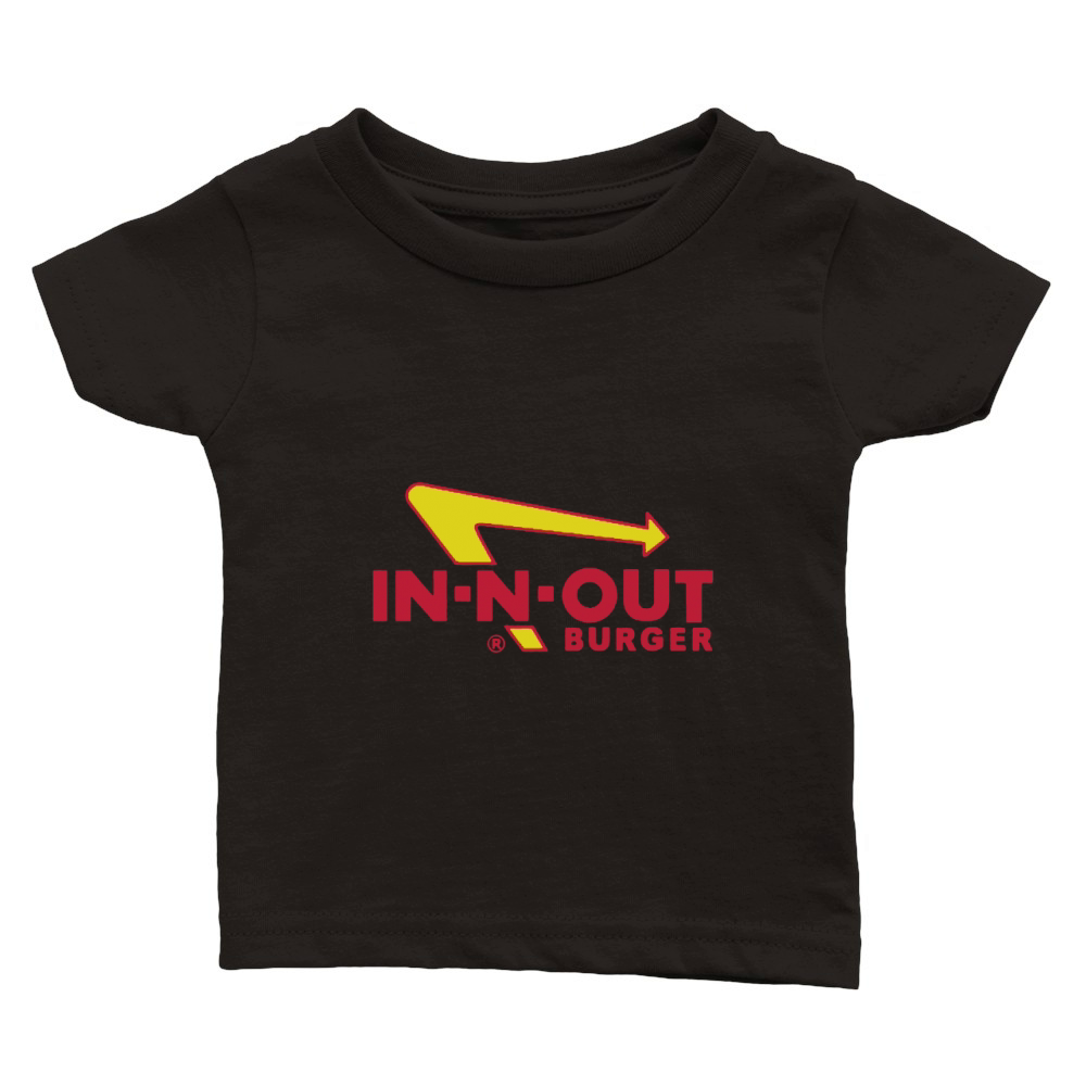 In N Out Logo Classic Baby Crewneck T-shirt