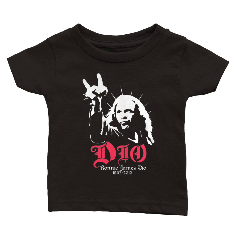 Ronnie James Dio Tshirt Classic Baby Crewneck T-shirt