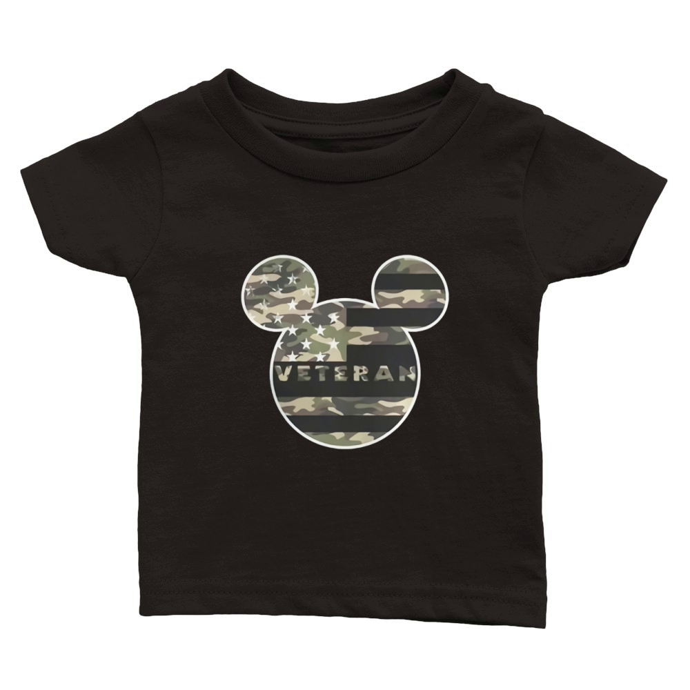 Veteran Micky Classic Baby Crewneck T-shirt