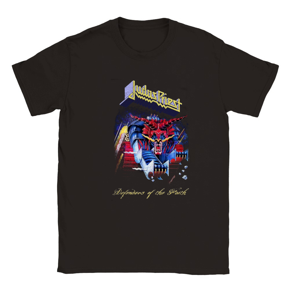 Judas Priest - Defenders Of The Faith T-Shirt Classic Kids Crewneck T-shirt
