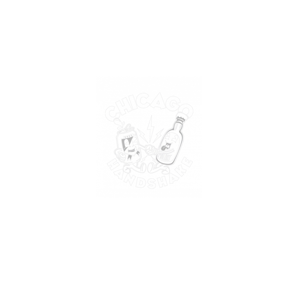 Black Chicago line art - Chicago - T-Shirt